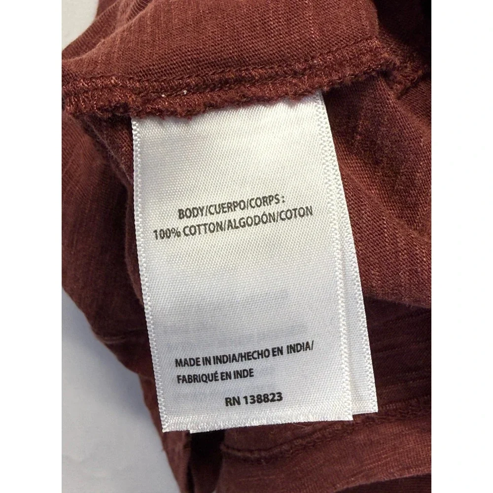 Idyllwind Fueled by Miranda Lambert Tank Top Women XL Maroon Embroidered Lace Up